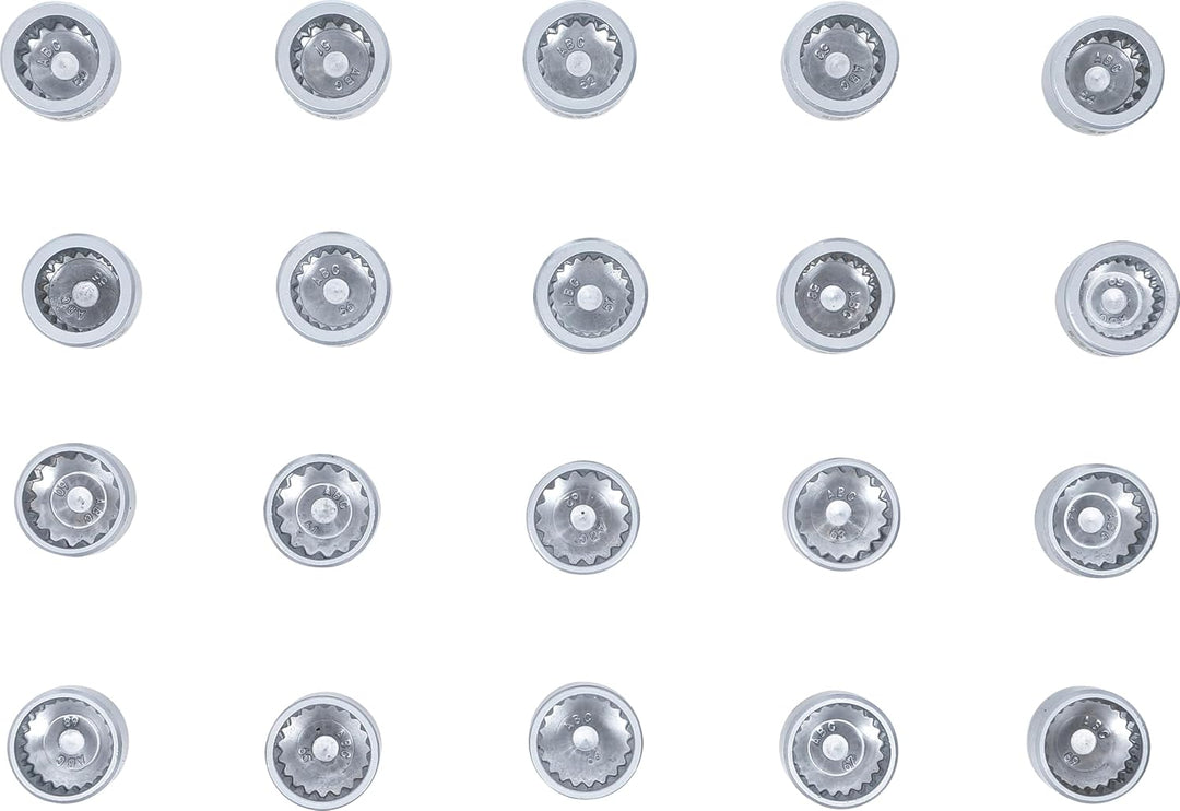 BGS 9099 | Werkstattwageneinlage 1/6: Felgenschloss-Werkzeugsatz für Porsche und VW Touareg | 20-tlg