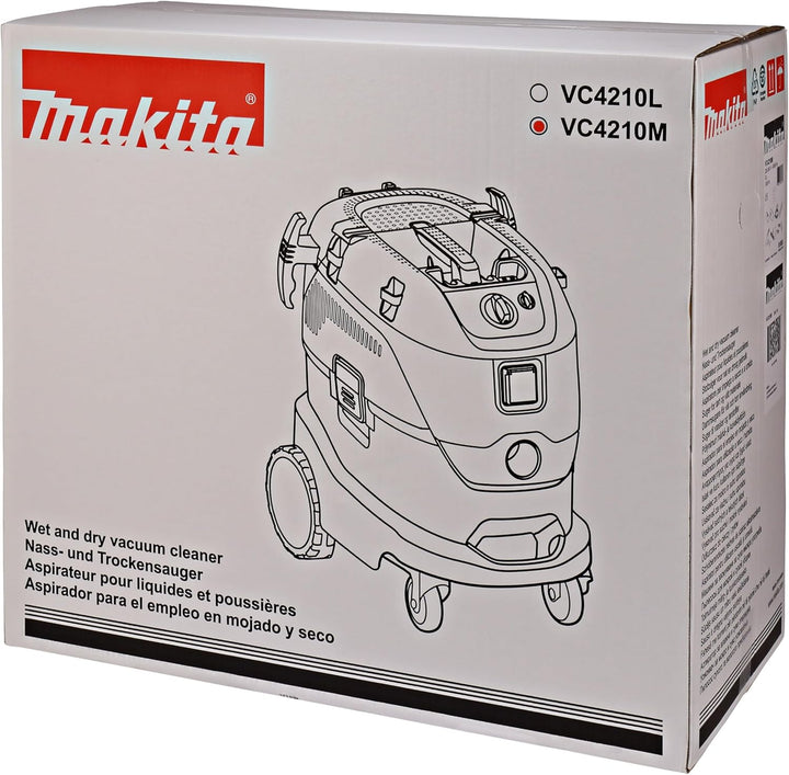 Makita VC4210M Staubsauger für Staubklasse, 1200 W, 230 V, Staubsauger