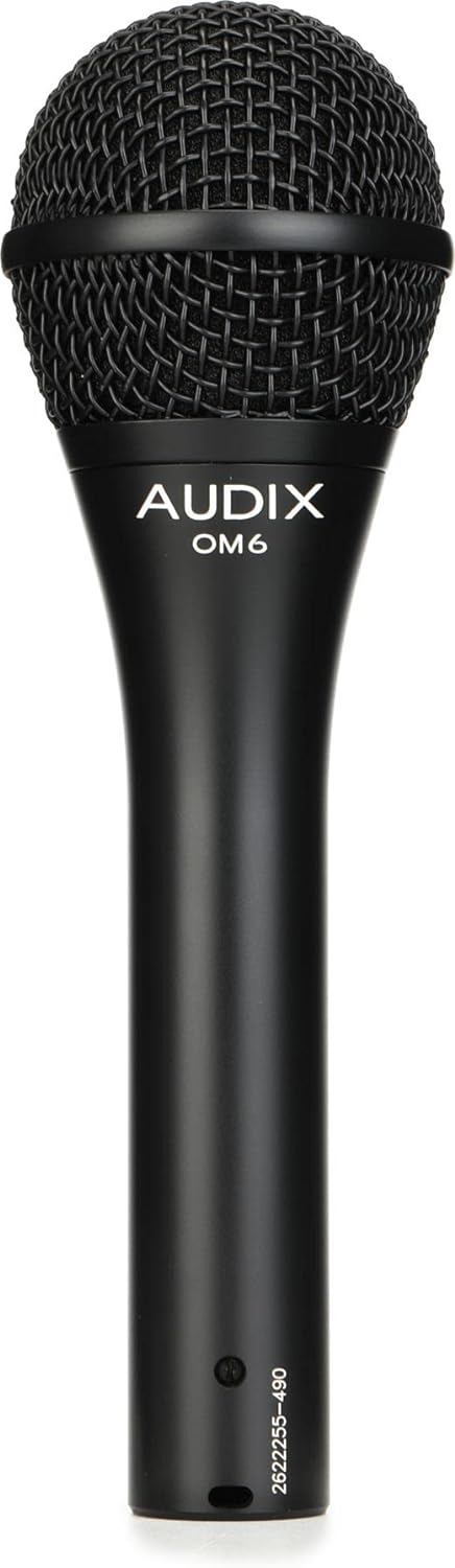 Audix OM6 Professional Dynamic Vocal Microphone