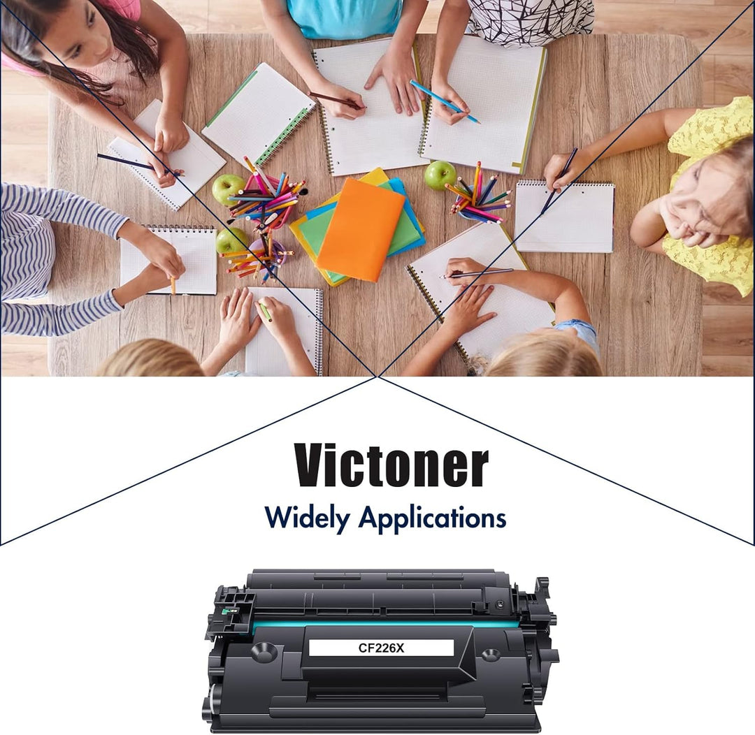 VICTONER Tonerkartusche Kompatibel für HP 26X CF226X 26A CF226A Laserjet Pro MFP M426fdw M426fdn M42
