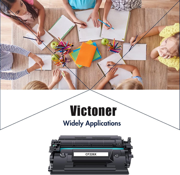 VICTONER Tonerkartusche Kompatibel für HP 26X CF226X 26A CF226A Laserjet Pro MFP M426fdw M426fdn M42
