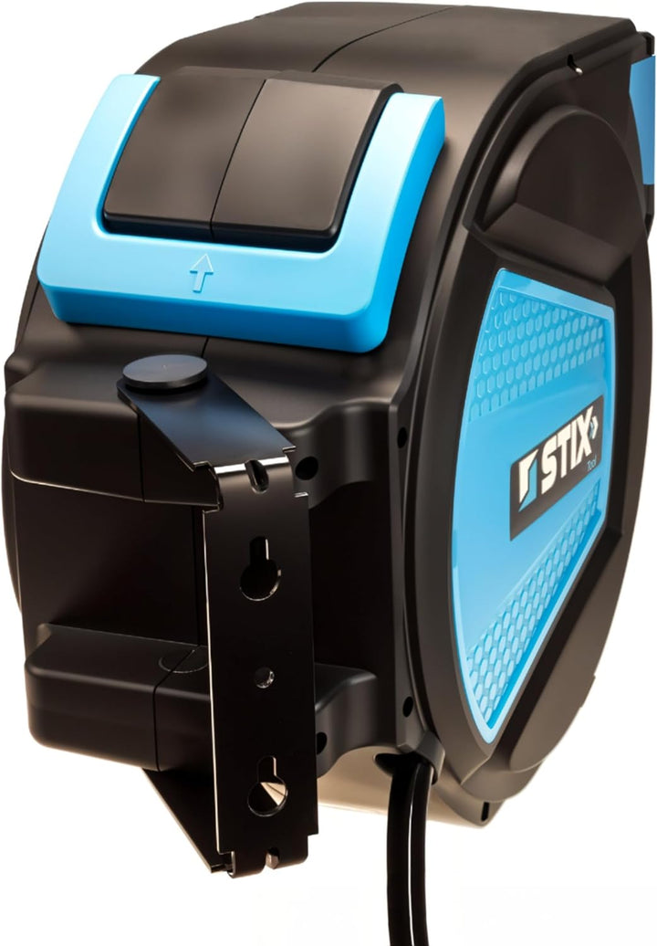 Druckluftschlauchtrommel PVC - Druckluftschlauch mit Aufroller 10m - Schlauchtrommel - Schlauch-Aufr