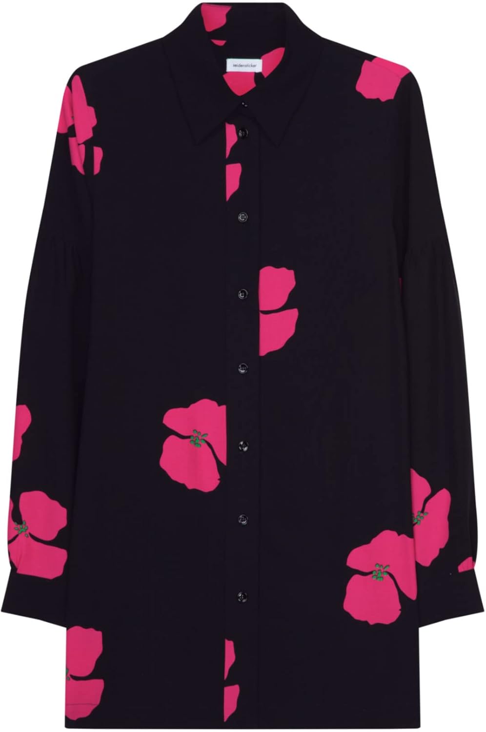 Seidensticker Damen Bluse - Fashion Bluse - Regular Fit - tailliert - Hemd Blusen Kragen - Bügelleic