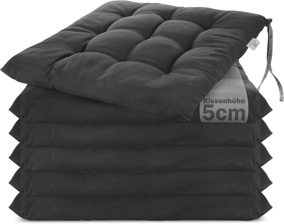 Brandsseller Sitzkissen Dekokissen Stuhlkissen Zierkissen Gartenkissen - 9er Steppung- in Verschiede