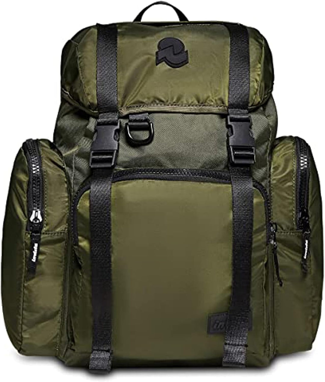Invicta Rucksack aus nachhaltigem Stoff, Praktisch & Unisex, mit Laptopfach bis 14'', Büro, Uni, Arb