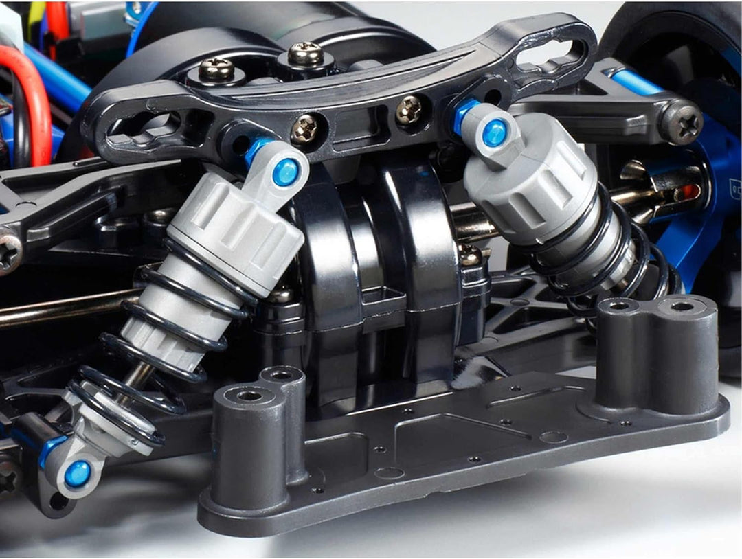 TAMIYA 47326-000 47326 47326-1:10 RC TT-02R Kit, ferngesteuertes Auto/Fahrzeug, Modellbau, Bausatz,