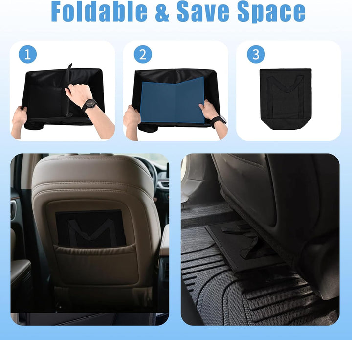 Auto Organizer für Vorne und Rücksitz, Beifahrersitz, Auto Organizer Kinder mit Mehrere Taschen Getr