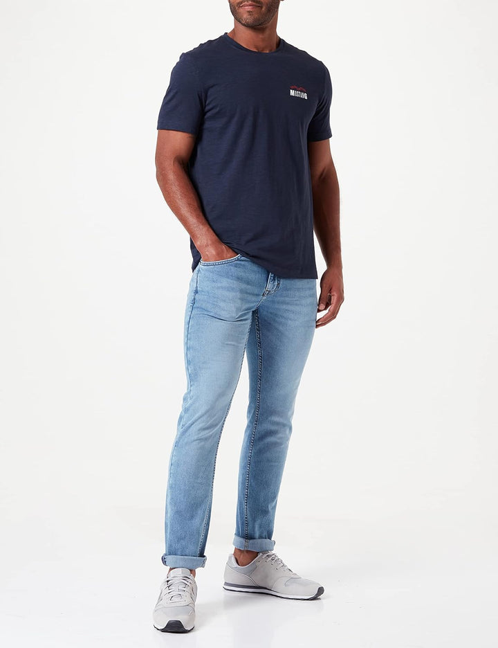 MUSTANG Herren Oregon Tapered Jeans 40W / 36L Mittelblau 702, 40W / 36L Mittelblau 702