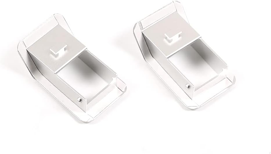 Türschlossabdeckung aus Aluminiumlegierung, für LR Defender 90 110 130 2004–2019 Türschloss-Ringabde