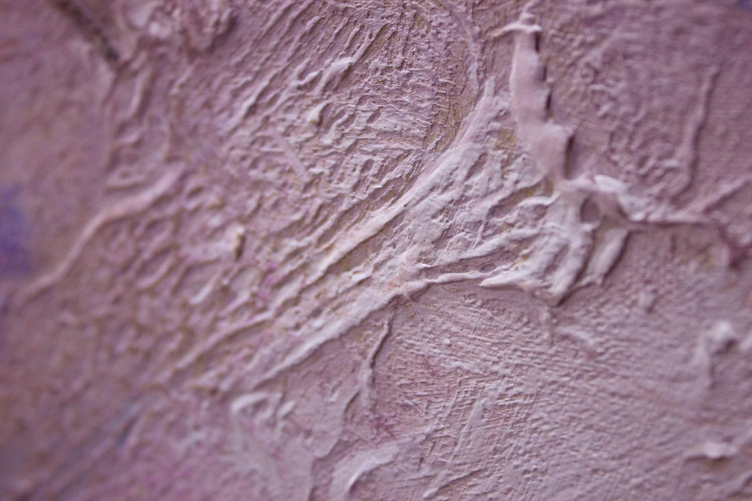 YS-Art Abstrakt Stil Acryl Gemälde auf Leinwand Stillleben handgemalt Wandbilder Wohnzimmer modern B
