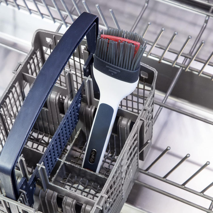 Zyliss E980091U Silicone Backpinsel – ideal für Grill, Gebäck, Öl und Kochpinsel zum Backen von Sauc