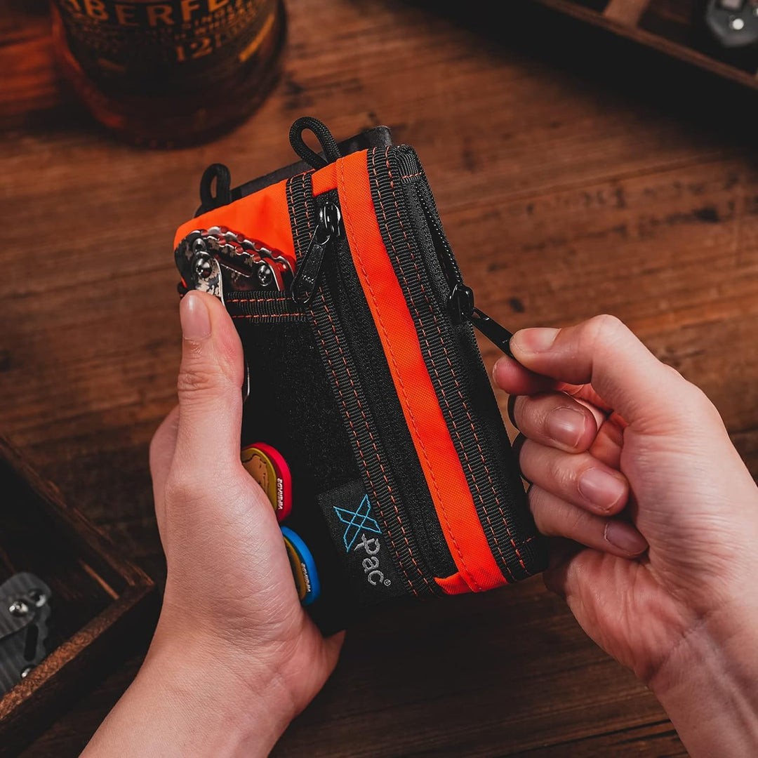 VIPERADE VE16 EDC Pouch Klein EDC Organizer Werkzeugtasche mit 7 Taschen,EDC Organizer Tasche für He