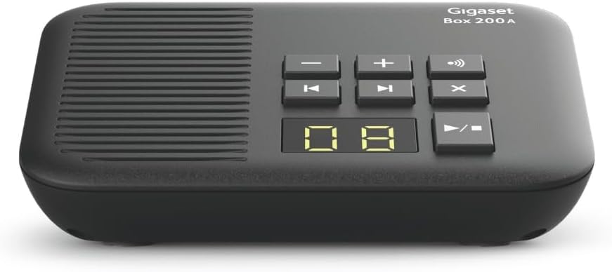 Gigaset Box 200A - DECT-Basis-Station mit Anrufbeantworter für Ihr eigenes Kommunikationssystem mit