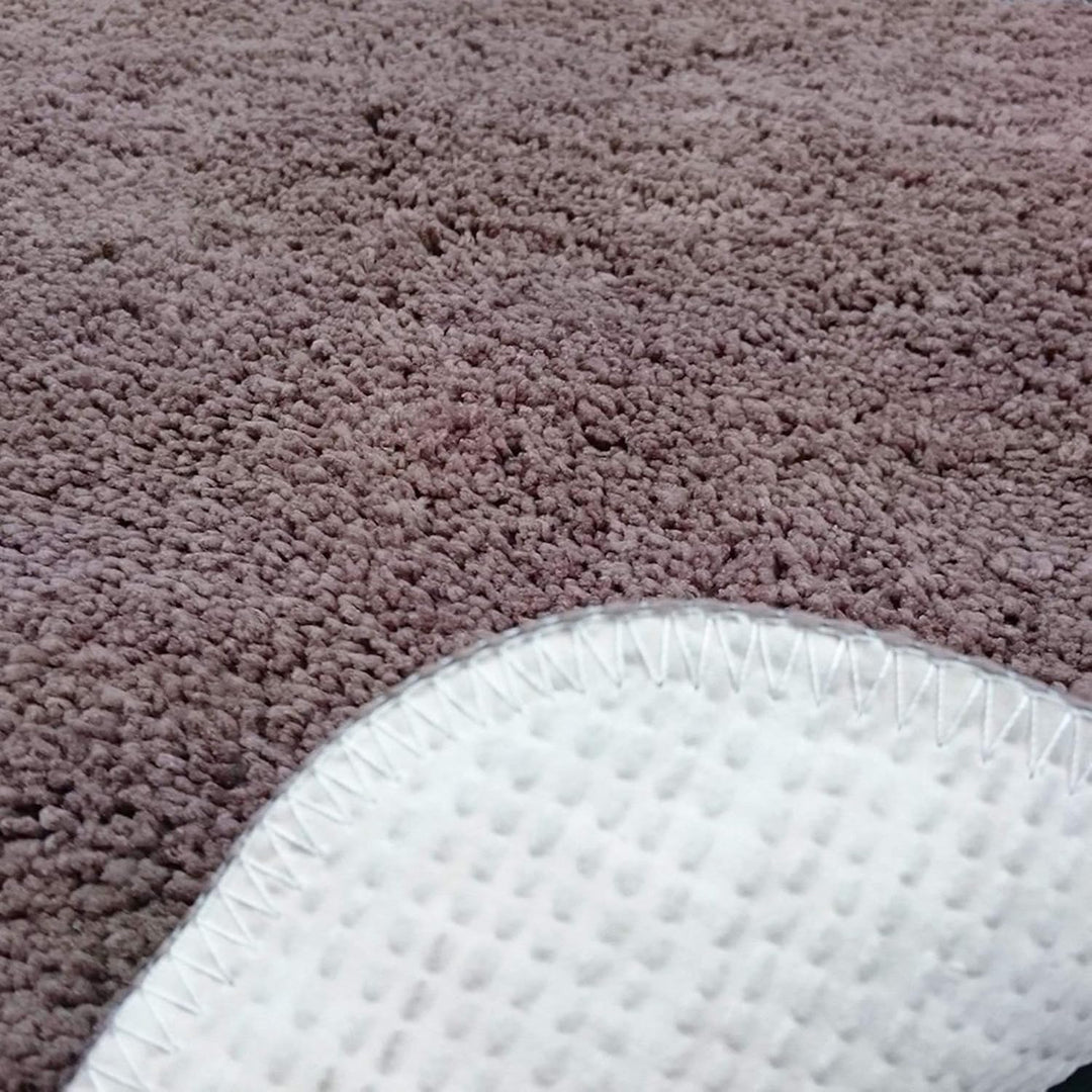 Brandsseller Badematte 70x120 cm Badvorleger Badteppich Badezimmerteppich Duschvorleger Grau