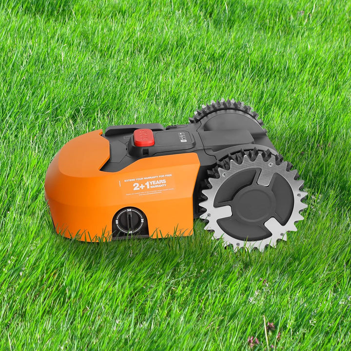 Edelstahl Mähroboter Spikes für Worx WR141E / WR142E / WR143E / WR165E / WR167E Mähroboter, Traktion