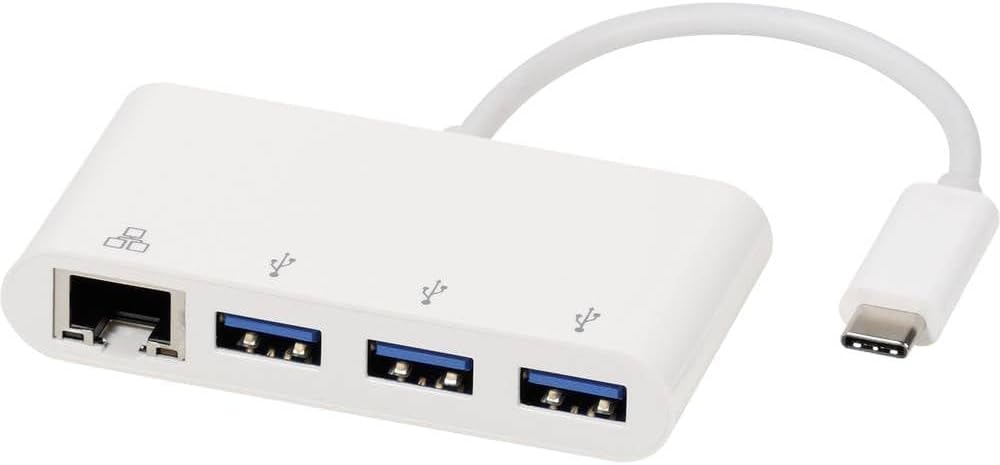 Vivanco 39637 USB-C™ (USB 3.2 Gen 2) Multiport Hub Weiss