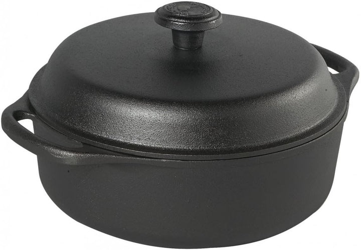 SKEPPSHULT Bräter, Gusseisen, Schwarz, 3 L