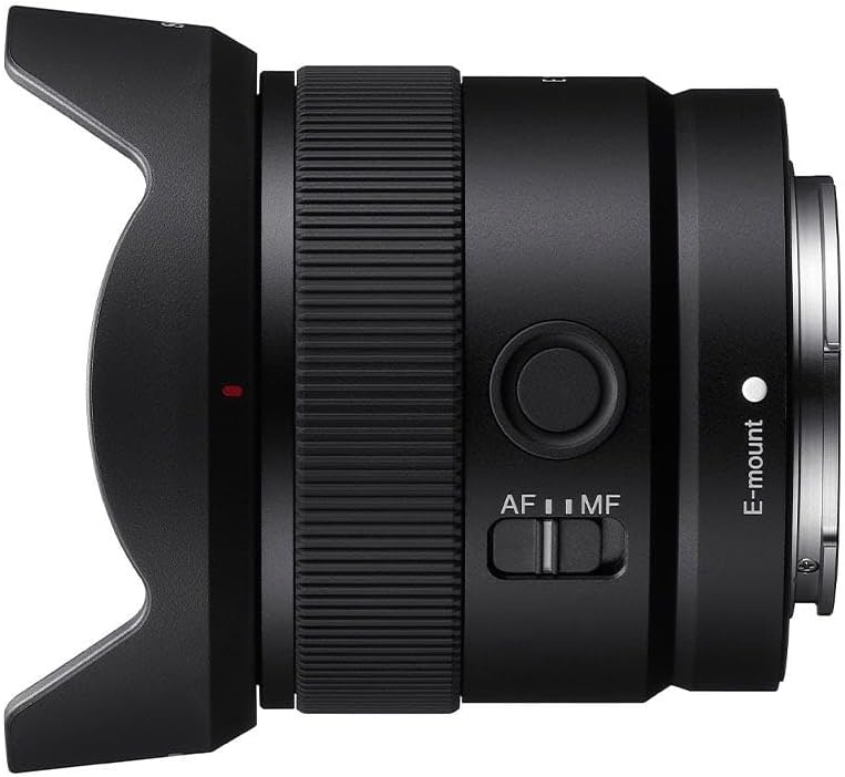 Sony E 11 mm F1.8 | APS-C-Weitwinkel-Objektiv mit Festbrennweite (SEL11F18) Single, Single