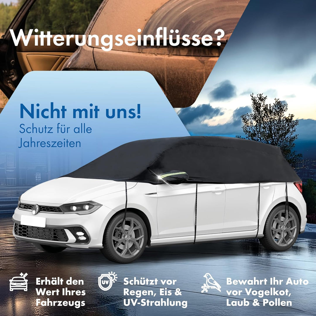 Walser Abdeckplane Auto All Weather, Abdeckplane wasserdicht, 100% wetterfeste Auto Abdeckplane, Aut