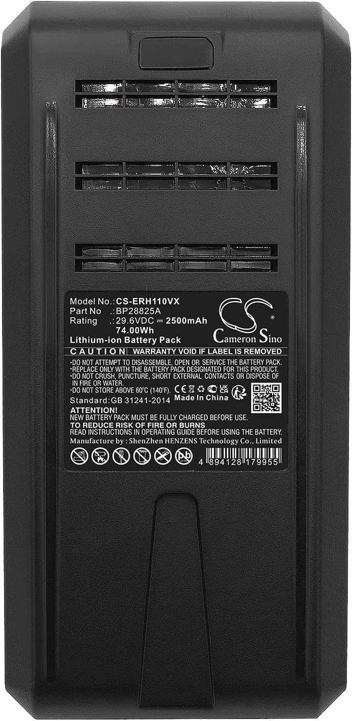 29.6V 2500mAh Ersatz Akku fĂŒr Eureka H11, H11 Handheld Cordless Vacuum Cleaner, Part No. Eureka BP28