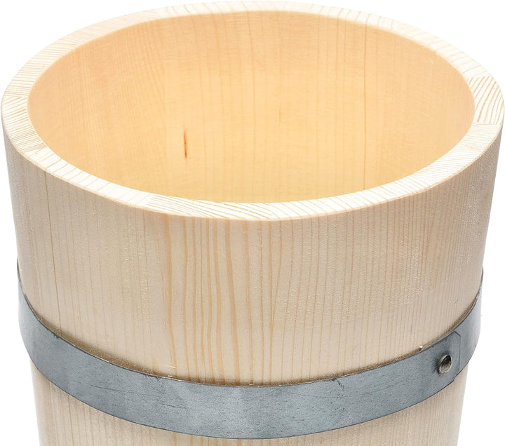 KOTARBAU® Holzeimer Holzfass Holzkübel Blumentopf Blumeneimer ohne Schnurhenkel, Eimer ohne Schnurhe