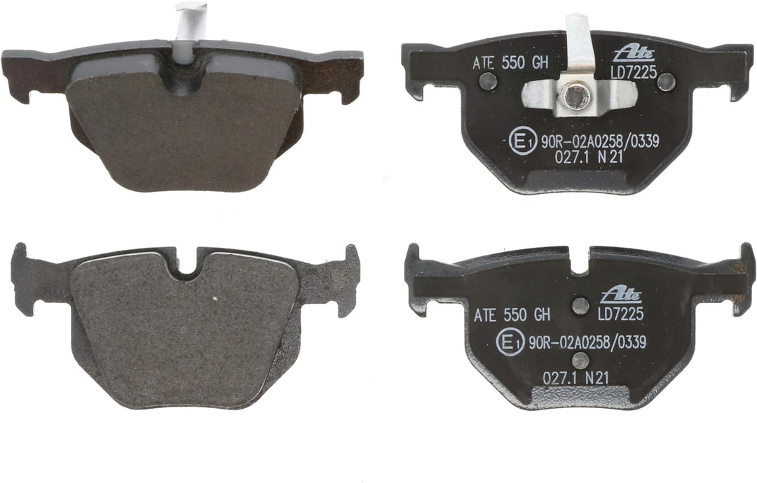ATE 13.0470-7225.2 Bremsbelagsatz, Scheibenbremse
