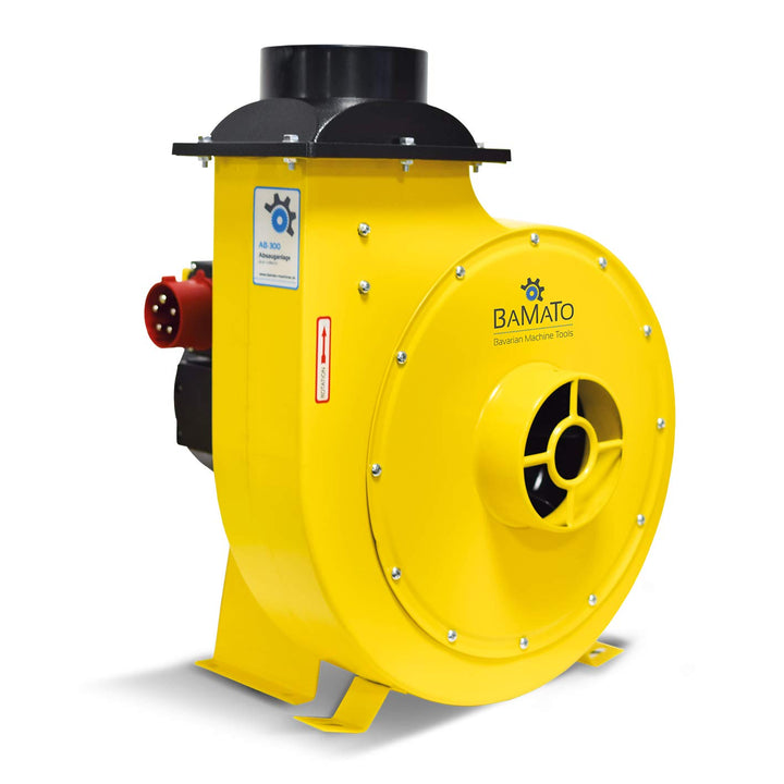BAMATO Radialventilator AB-300 inkl. Y-Adapter Absauganlage, 400 V