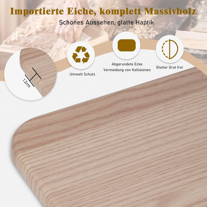 OUUTMEE Lesebuchständer, anhebbarer Beistelltisch, Winkelverstellung, Metallstruktur, Laptop, Kochbu