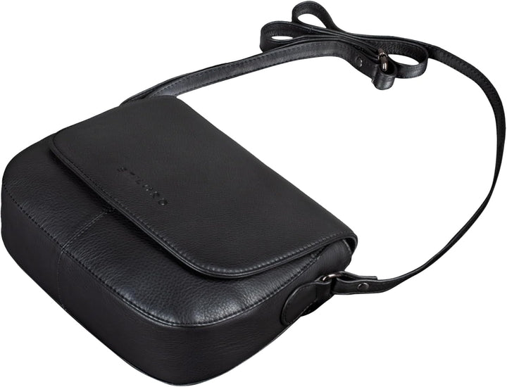 STILORD 'Savannah' Umhängetasche Damen Leder Handtasche kleine Schultertasche Crossbody Bag Ausgehta