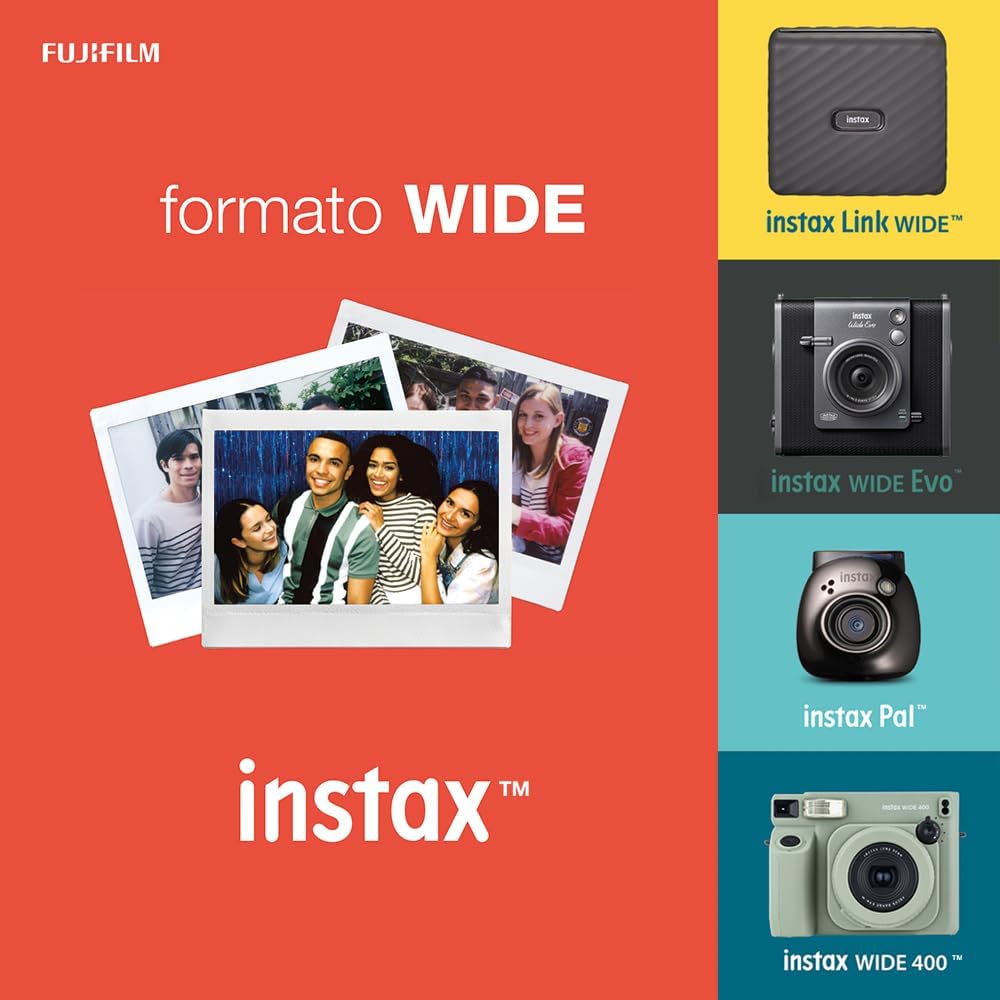 INSTAX Wide Film Standard (20/PK) Weiss 20 shots Single, Weiss 20 shots Single