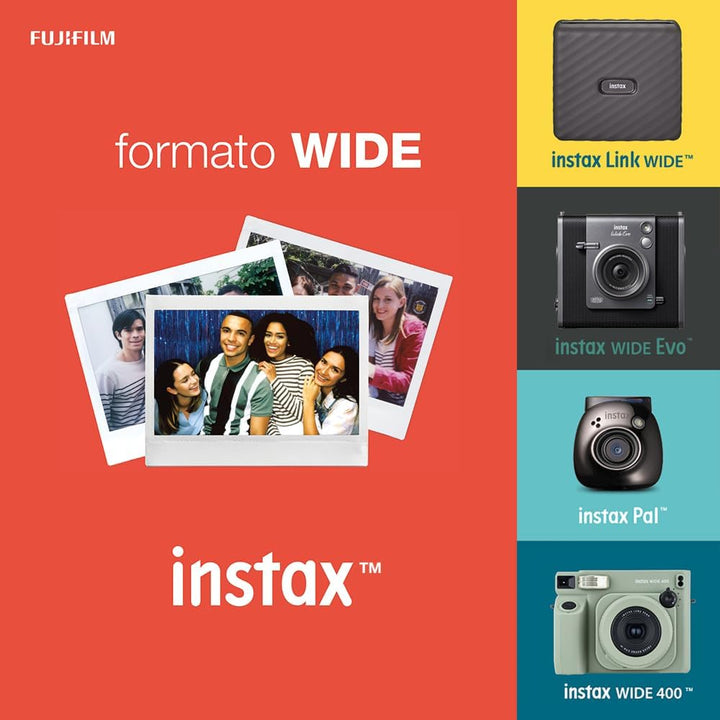 INSTAX Wide Film Standard (20/PK) Weiss 20 shots Single, Weiss 20 shots Single