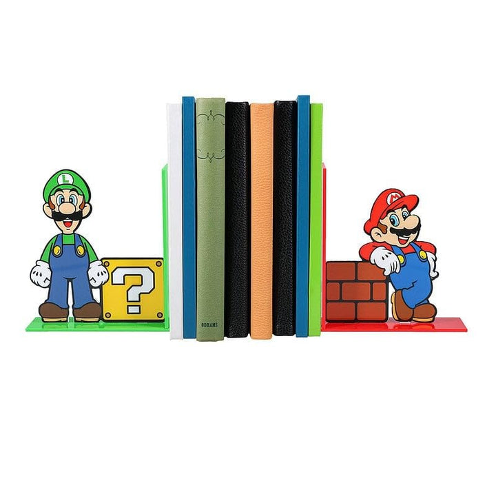 Paladone Products Super Mario Buchstützen Mario und Luigi