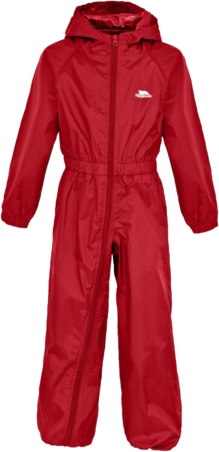 Trespass Herren Button Regenanzug 128 Rosa, 128 Rosa