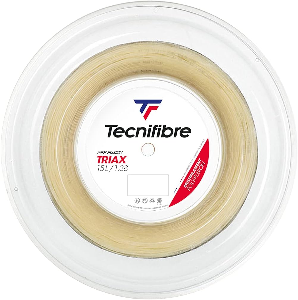 Tecnifibre Triax Tennissaite 1.38 / 200m natur, 1.38 / 200m natur