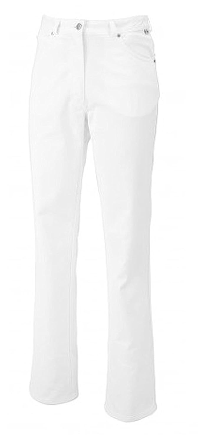 BP 1662-686-21-42n Jeans für Frauen, Stretch-Stoff, 230,00 g/m² Stoffmischung mit Stretch, weiss, 42