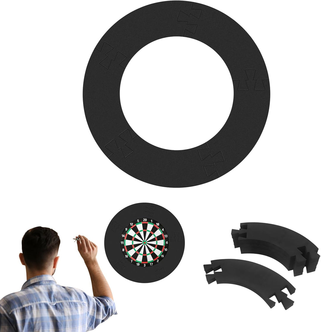 DingGreat Dartscheiben Surround für unterwegs,Leicht zu tragen,Wirksamer Schutz von Abnähern und Wän