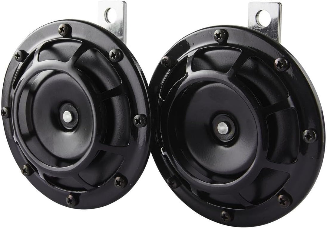 HELLA Horn - HEAVY DUTY HORN B133 SET - 24V - 110dB(A) - Frequenzbereich: 375/500Hz - Hochton/Tiefto