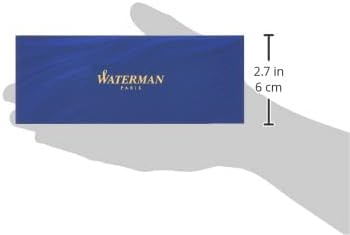 Waterman Carène Black Sea Füller | hochglänzend Schwarz mit Palladiumzierteilen | Füllfederhalter mi