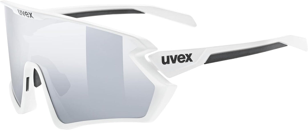 Uvex Unisex Sportstyle 231 2.0 Set Sportbrille (1er Pack) Einheitsgrösse white-black matt/silver, Ei