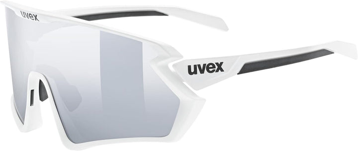 Uvex Unisex Sportstyle 231 2.0 Set Sportbrille (1er Pack) Einheitsgrösse white-black matt/silver, Ei