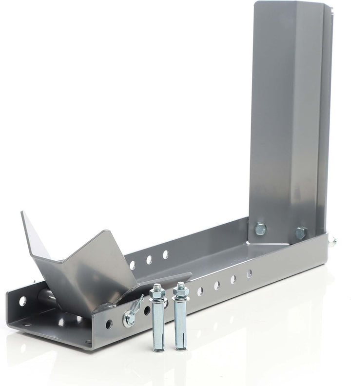 XPOtool Motorradständer für 8-24" bis 450 kg, 145 mm Reifenbreite, Motorradwippe aus Stahl für Vorde