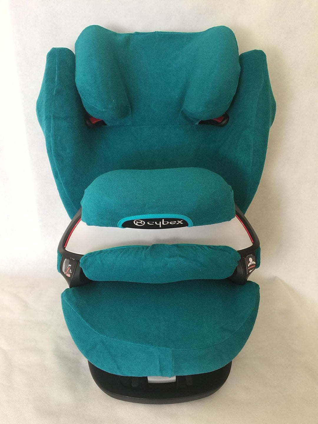 Sommerbezug Schonbezug für Cybex Pallas M und S + M- und S-Fix Frottee 100% Baumwolle petrol