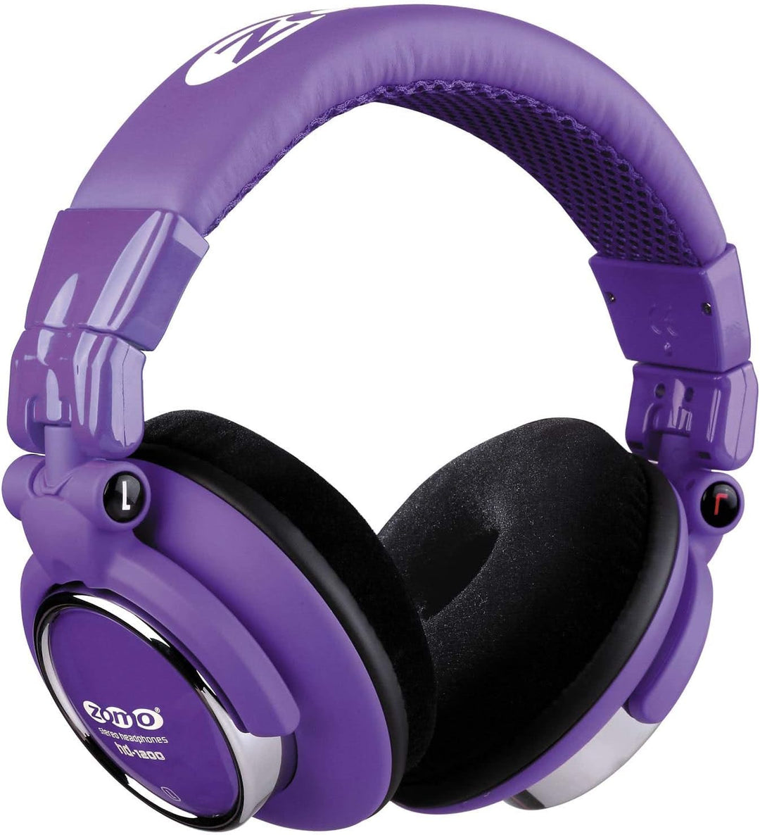 Zomo HD-1200 Professioneller Stereo-Kopfhörer (110dB, 3m) Toxic Purple