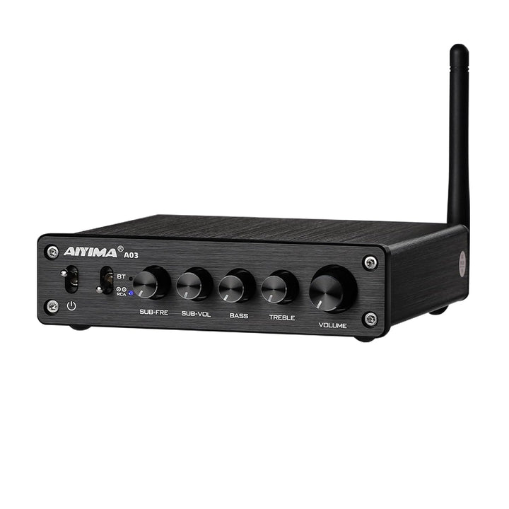 AIYIMA A03 TPA3116 Subwoofer Bluetooth 5.0 Stereoverstärker 2.1 Kanal HiFi-Leistungsverstärker 50W x