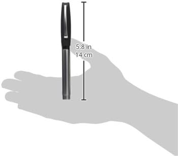 Faber-Castell 148521 - Füllfederhalter Basic Metall matt, Feder F, Silber, 1 Stück silber matt Fülle
