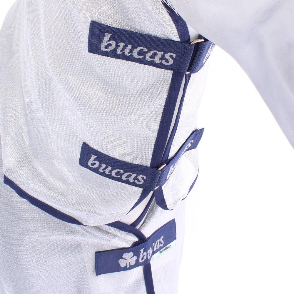 Bucas Freedom Fliegendecke Full Neck silvergrey 165cm, silvergrey 165cm