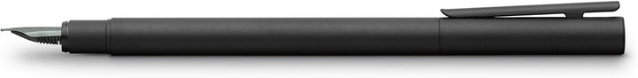 Faber-Castell 342303 - Füller Neo Slim Metall, Federbreite B, schwarz Federbreite B schwarz, Federbr