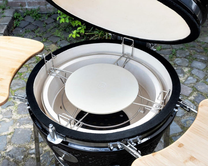 FLAME ROCK Grillrost System für Kamado 24 Flexibles Rost für Keramikgrills