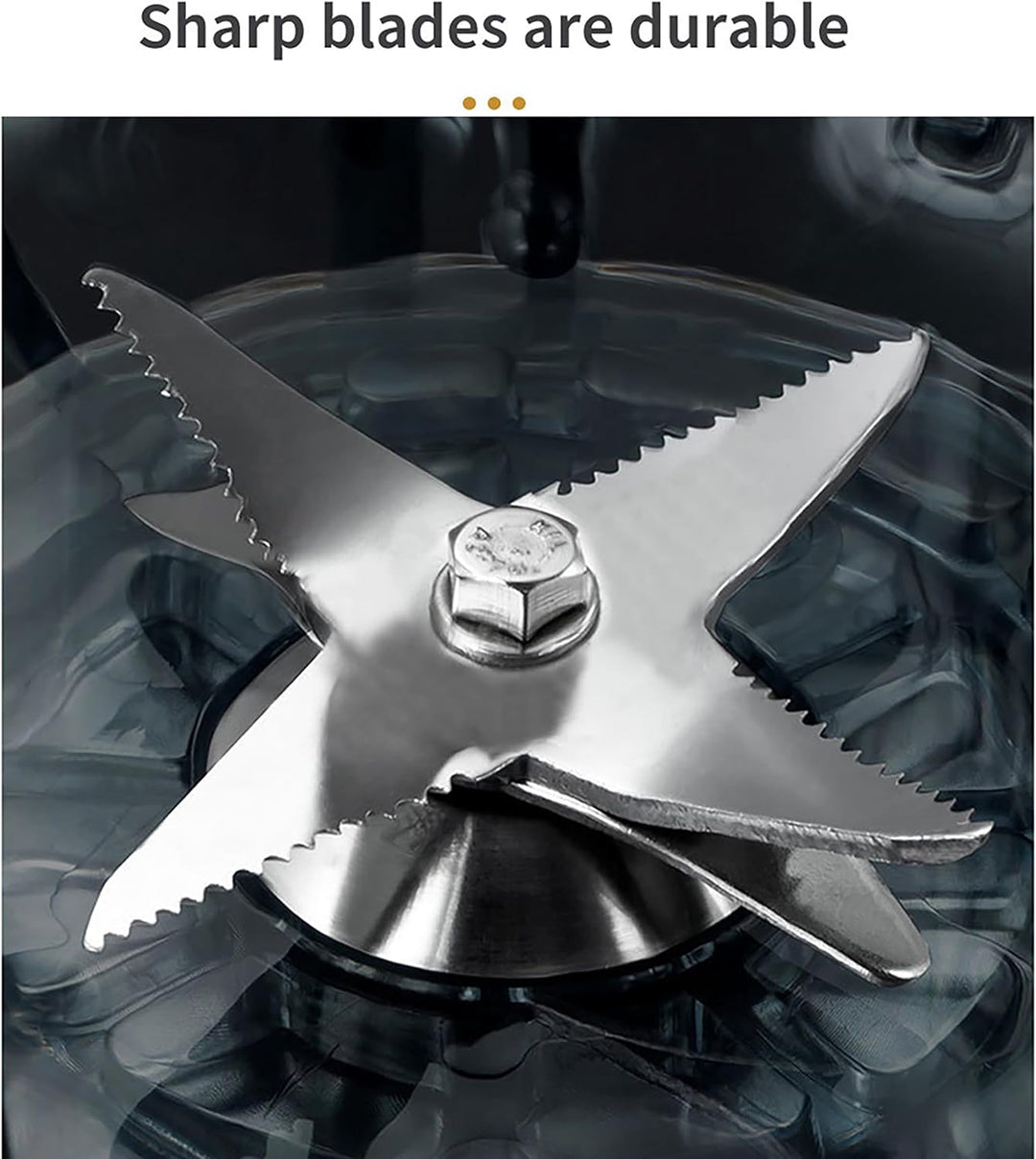 SOKANY SK-666 5000W Hochleistungsmixer, 9 Geschwindigkeitsstufe, 2-in-1[2,5L Standmixer und Smoothie