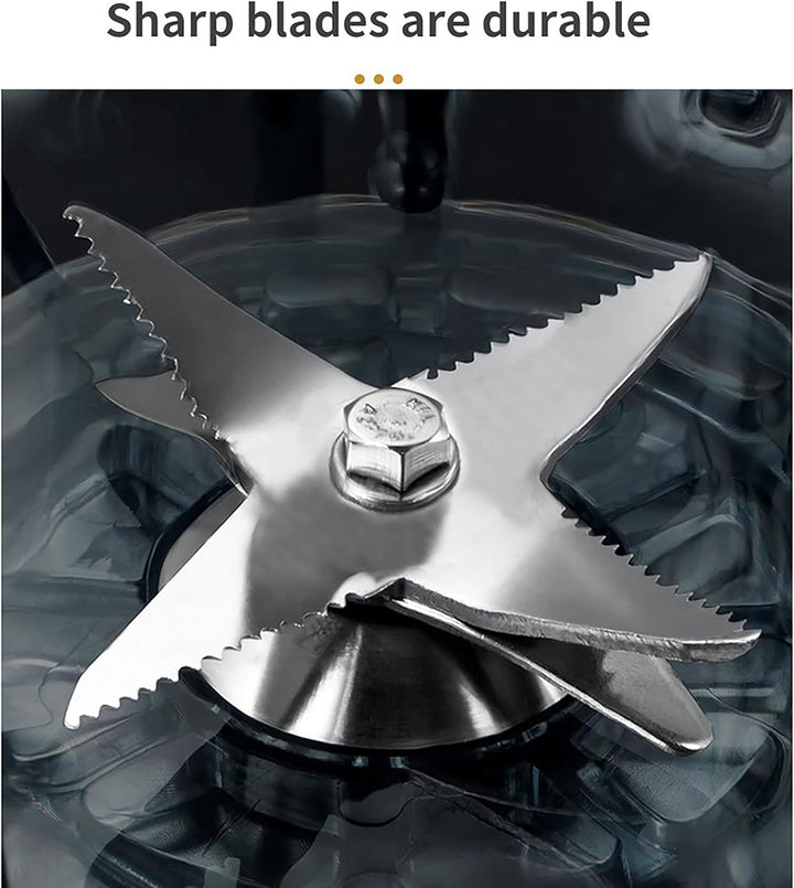 SOKANY SK-666 5000W Hochleistungsmixer, 9 Geschwindigkeitsstufe, 2-in-1[2,5L Standmixer und Smoothie